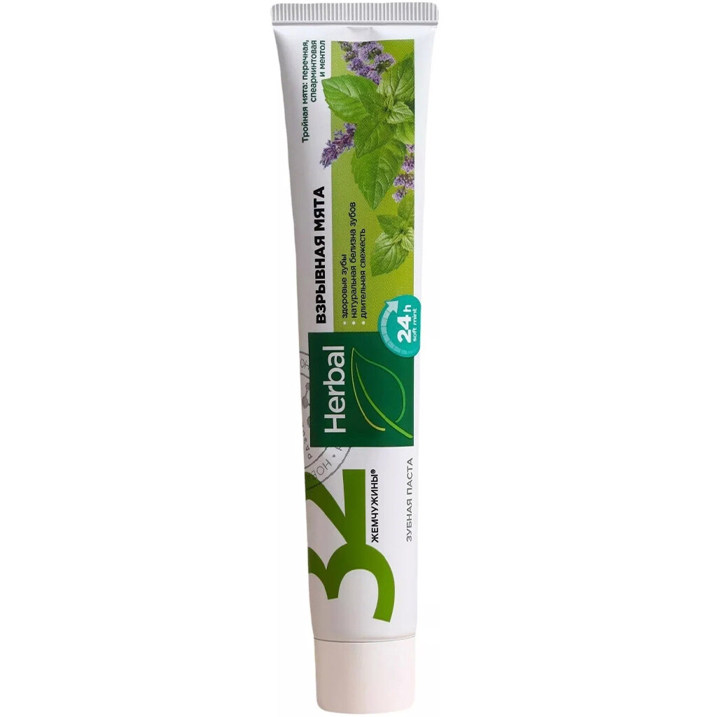 301216 ALF MODUM 32 İNCİ Diş pastası HERBAL Partlayan nanə, 100 q.