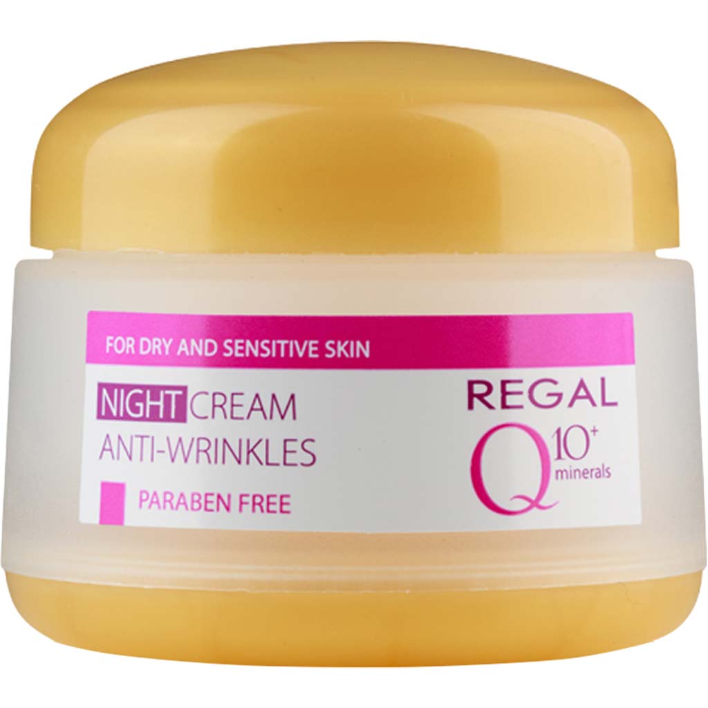 800178 REGAL Qırışlara qarşı gecə kremi Q10+MINERALS 50 ml