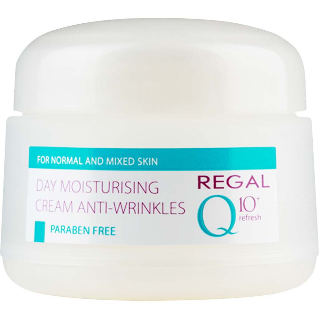 800179  REGAL Qırışlara qarşı nəmləndirici gündüz kremi Q10+REFRESH 50 ml