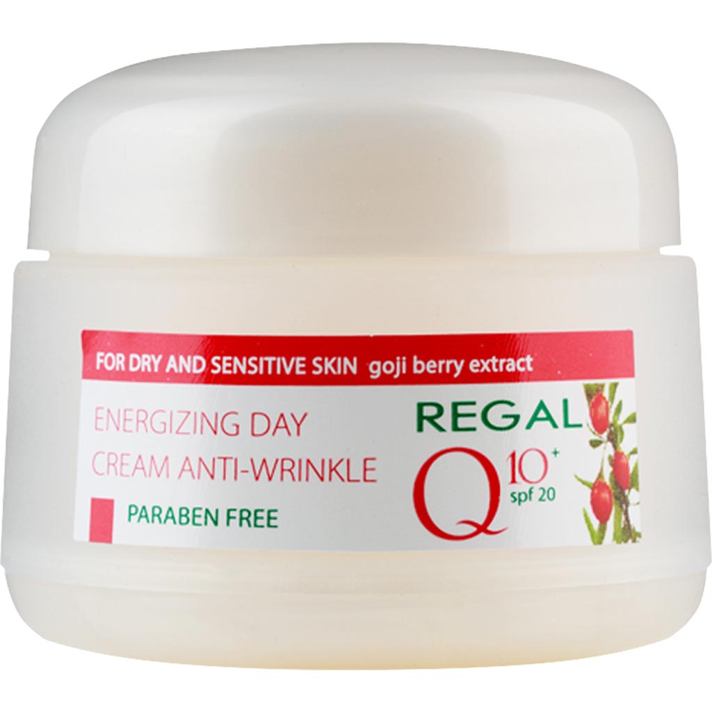 800185 REGAL Qırışlara qarşı gündüz kremi "Q10+SPF20" 50 ml 